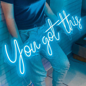 You Got This Neon Sign – Shine with Confidence and Motivation