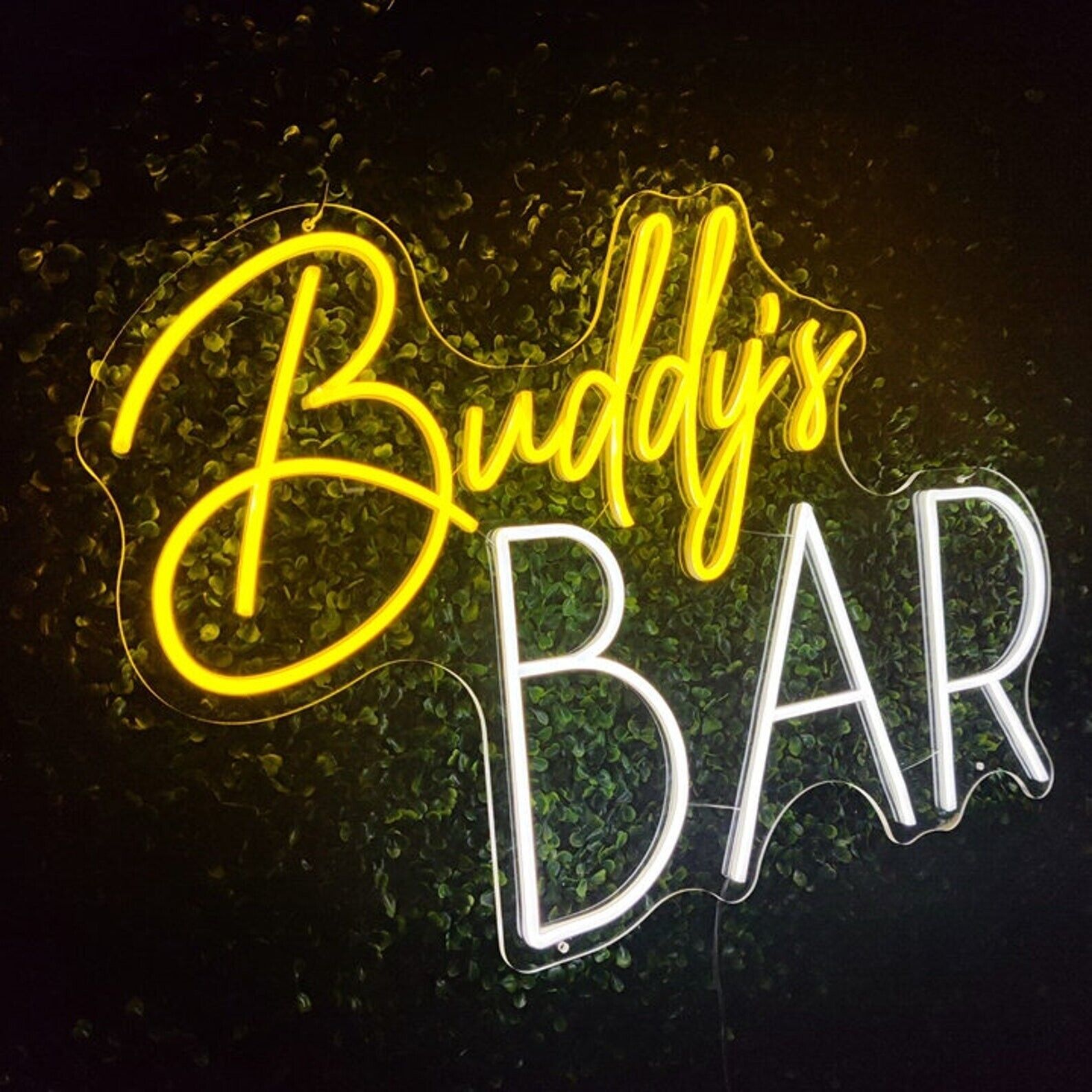 Buddy's Bar Neon Sign – Brighten Up Your Gathering Space