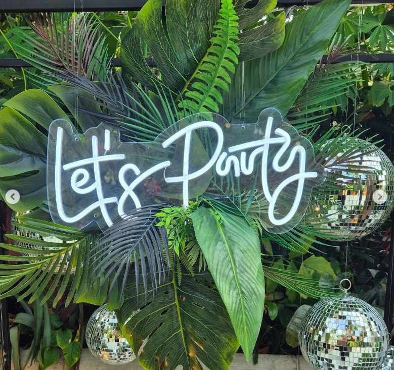 Let's Party Neon Sign – Light Up the Fun!