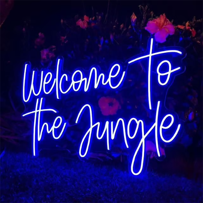 Neon Welcome to the Jungle