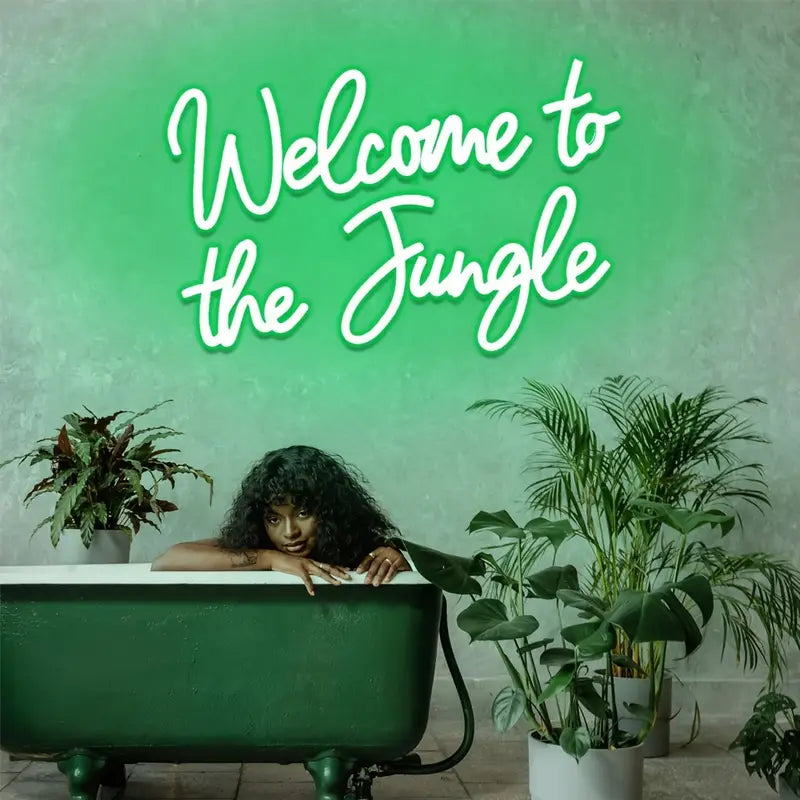 Neon Welcome to the Jungle